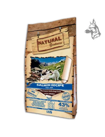 Natural Greatness Salmón Sensitive Mini, pienso seco para perros