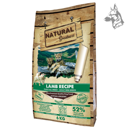 Natural Greatness Pienso Natural de Cordero Puppy - Starter