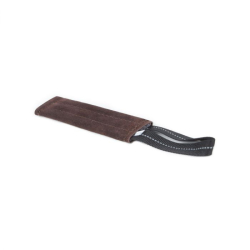 Mordedor de cuero plano Julius-K9 para perros – Ideal para entrenamiento y juegos de motivación. Fabricado con cuero resistente 
