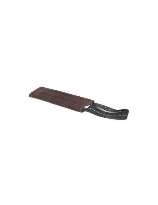 Mordedor de cuero plano Julius-K9 para perros – Ideal para entrenamiento y juegos de motivación. Fabricado con cuero resistente 