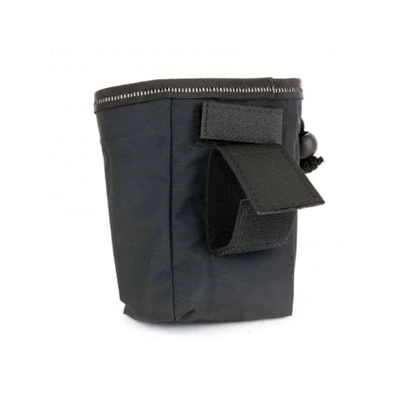 Bolsa porta premios Julius K9 negra con cierre ajustable – Bolsa de entrenamiento ideal para llevar snacks y premios para tu per