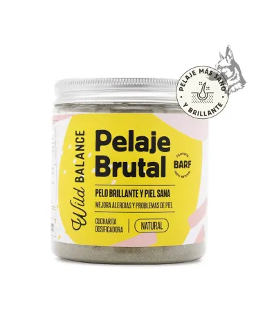 Wild Balance Pelaje Brutal, 100 g para perros y gatos