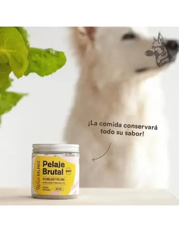 Wild Balance Pelaje Brutal, 100 g para perros y gatos 2