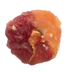 Snack natural para perros en forma de mini donut de cordero y pollo, alto en proteína y bajo en grasa 2