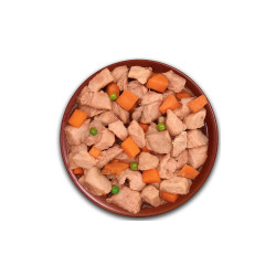 Comida húmeda para perros Alpha Spirit con carne de cerdo, guisantes y zanahoria. 2