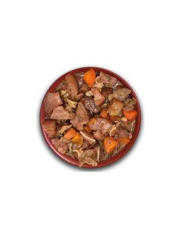 Alpha Spirit Real Food Oreja de Cerdo, comida húmeda para perros de 280 g 2