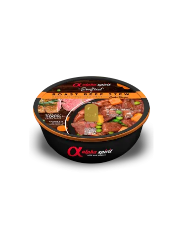 Alpha Spirit Real Food Ternera, comida húmeda para perros de 280 g