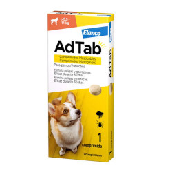 AdTab para perros medianos de 5,5 a 11 kg con 1 comprimido