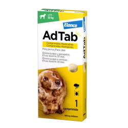 AdTab para perros de 11 a 22 kg con 1 comprimido antiparasitario