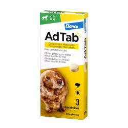 AdTab para perros de 11 a 22 kg con 1 comprimido antiparasitario 2
