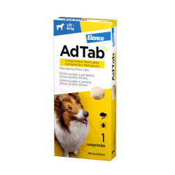 AdTab para perros grandes de 22 a 45 kg con 1 comprimido