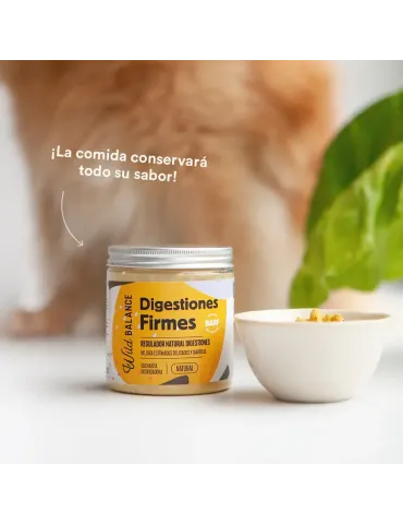 Wild Balance Digestiones Firmes, 100 g para perros y gatos 2