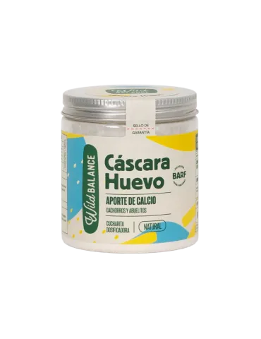 Wild Balance Cáscara de Huevo Orgánica, 140 g para perros y gatos