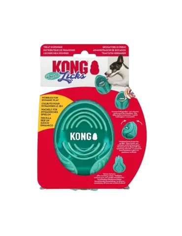 Empaque del juguete KONG Rewards Licks para perros
