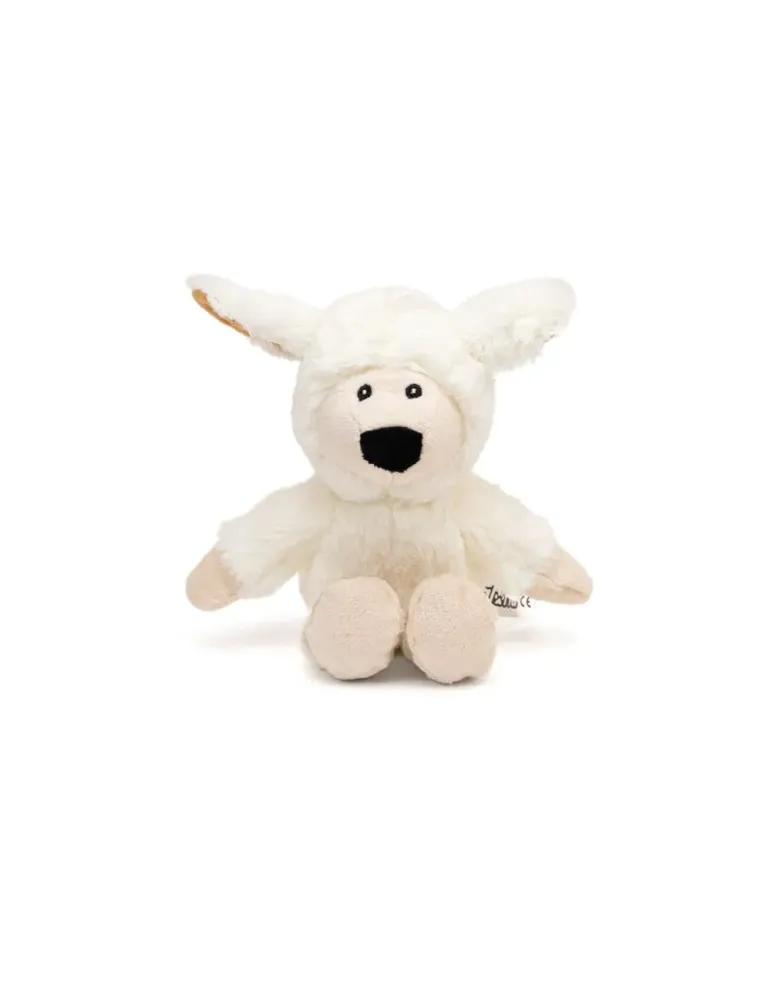Peluche para perros Gloria Pets con forma de oveja blanca sin embalaje