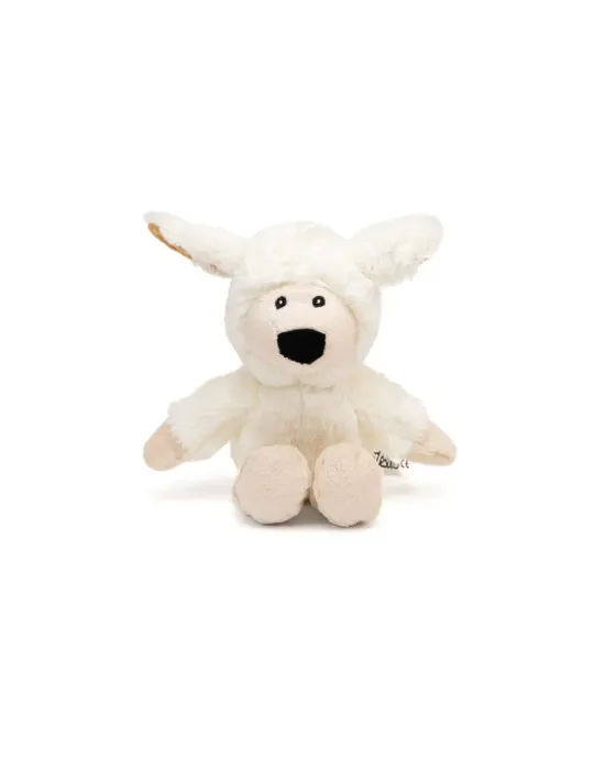 Peluche para perros Gloria Pets con forma de oveja blanca sin embalaje