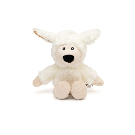 Peluche para perros Gloria Pets con forma de oveja blanca sin embalaje