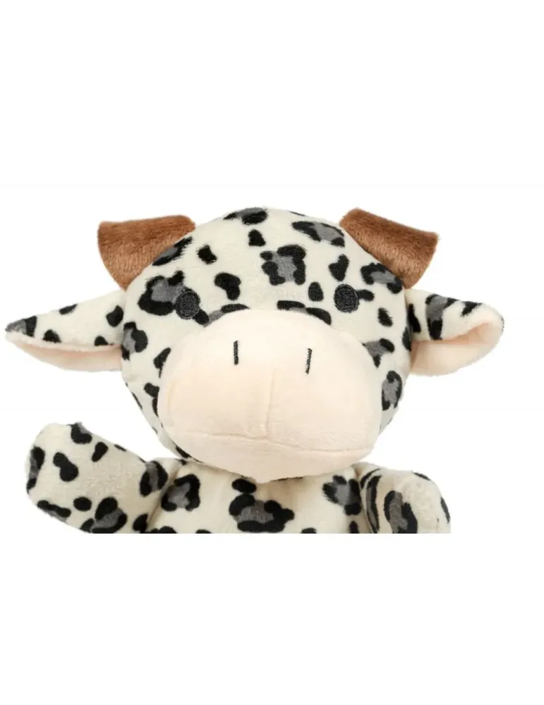 Detalle del rostro del peluche vaca Gloria Pets