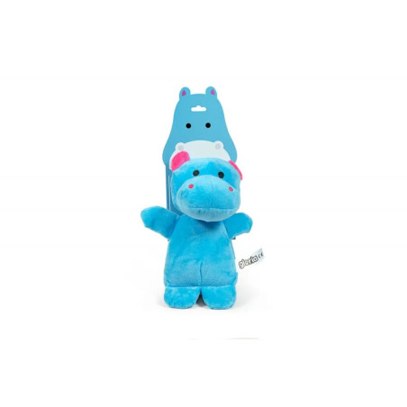 Peluche hipopótamo azul Gloria Pets para perros