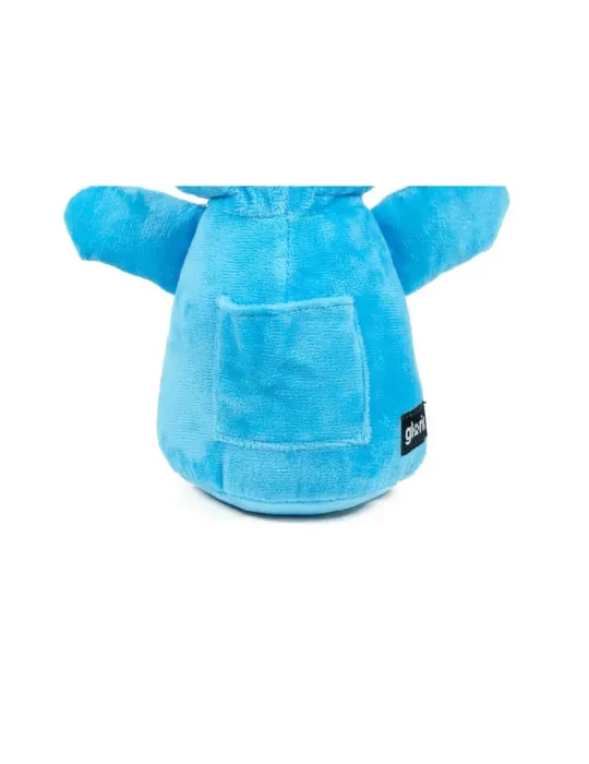 Peluche hipopótamo azul Gloria Pets vista trasera