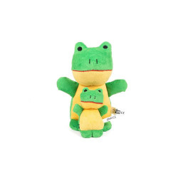 Peluche cocodrilo Gloria Pets con su cría para perros