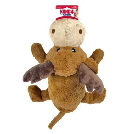 KONG Cozie Marvin the Moose tamaño grande con empaque original visible