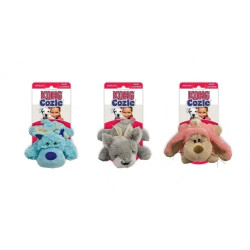 Juguete KONG Cozie Pastel de peluche para perro en colores suaves