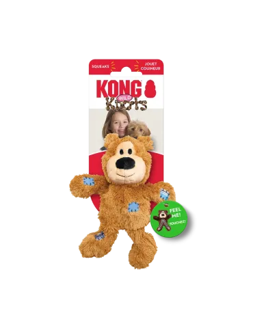 Juguete KONG Wild Knots con forma de oso de peluche para perro