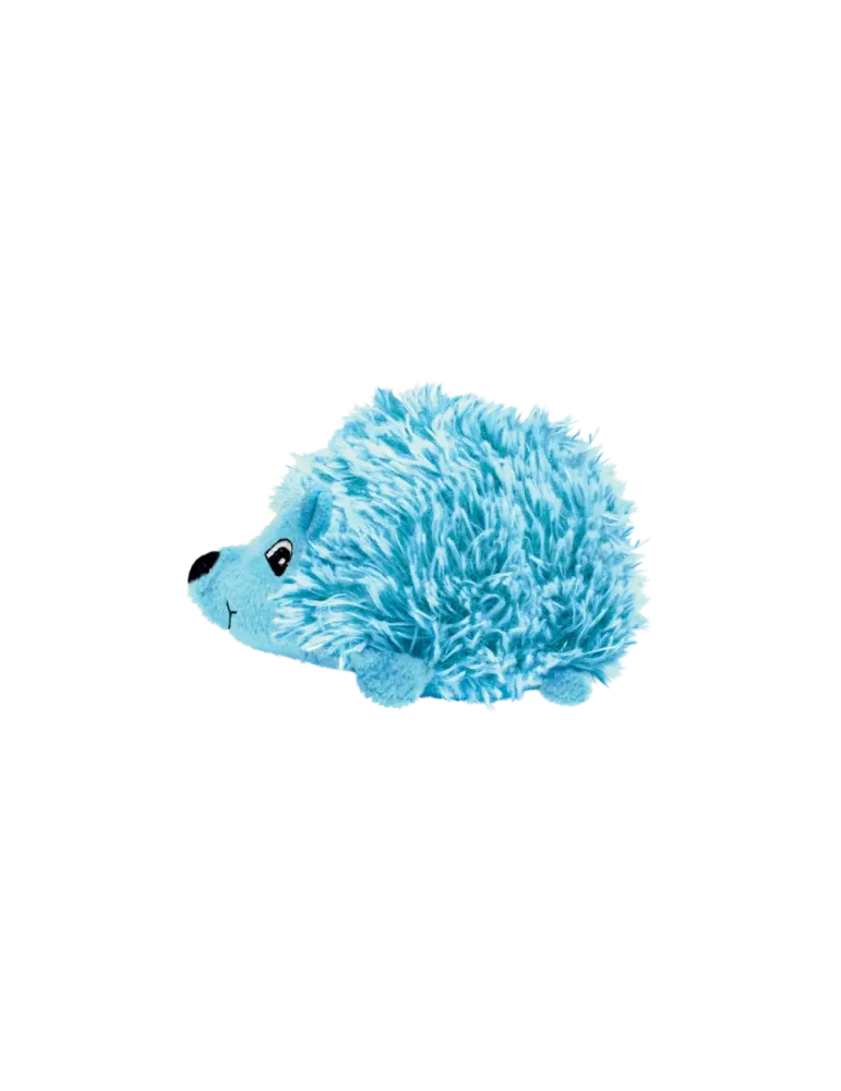 Erizo azul de peluche KONG Comfort HedgeHug Puppy para cachorros.