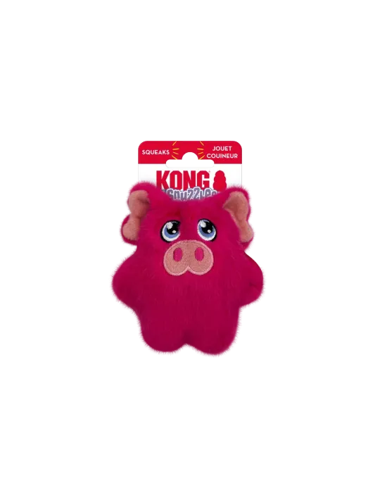 Juguete KONG Phatz con forma de cerdo rosa para perro