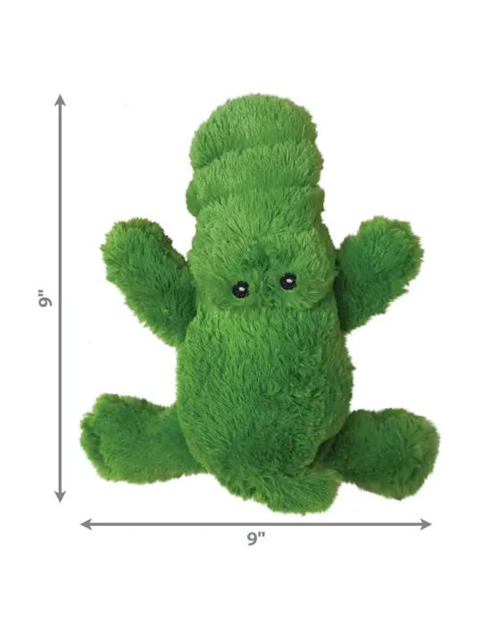 Juguete KONG Cozie Ali Alligator de 9 x 9 pulgadas para perros