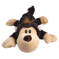 Peluche para perros KONG Cozie Marvin Mammoth color marrón con squeaker 2
