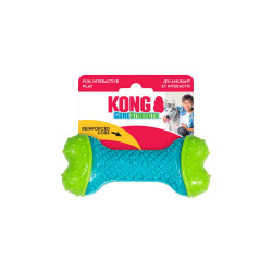 Juguete KONG CoreStrength Bone en su empaque, hueso resistente para perros.