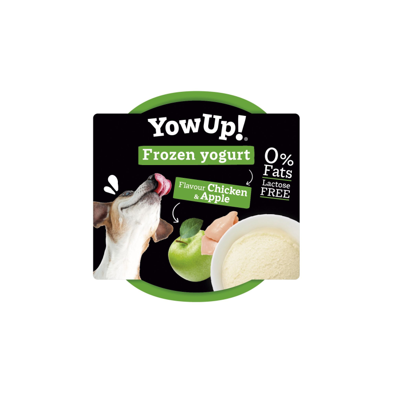 Yow Up Yogurt Helado Pollo con Manzana