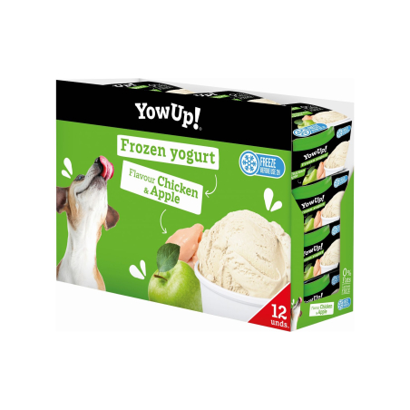 Yow Up Yogurt Helado Pollo con Manzana