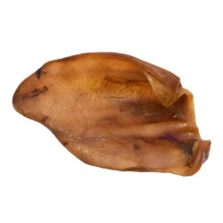 Snack oreja de cerdo natural deshidratada para perro, premio masticable 2