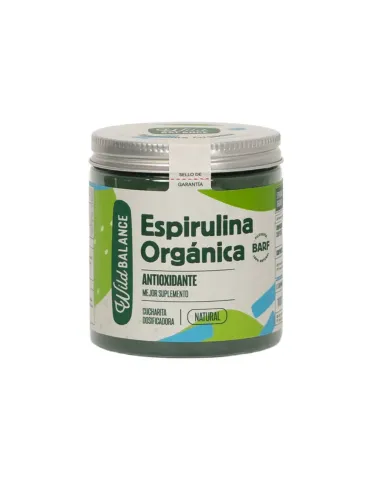 Wild Balance Espirulina Orgánica, 100 g para perros y gatos