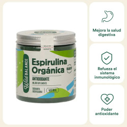 Bote de espirulina orgánica Wild Balance para perros y gatos, superalimento antioxidante 2