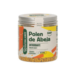 Bote de polen de abeja orgánico Wild Balance para perros y gatos, suplemento antioxidante natural