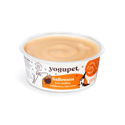 Pack Halloween Yogupet 2 × 110 g para perros y gatos con inulina, calabaza y cúrcuma 2