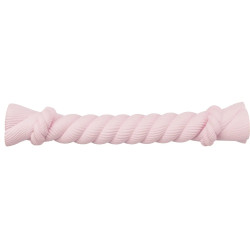 Juguete cuerda que cruje de 30 cm para perro, marca Trixie, diseño en tonos claros/rosados (varios colores)