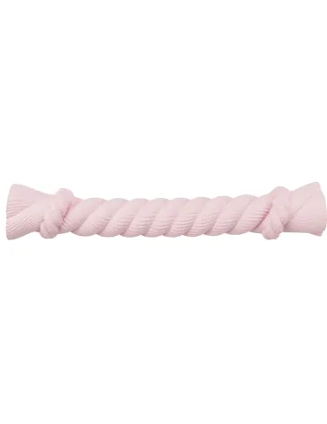 Juguete cuerda que cruje de 15 cm para perro, marca Trixie, diseño en tonos claros/rosados (varios colores)