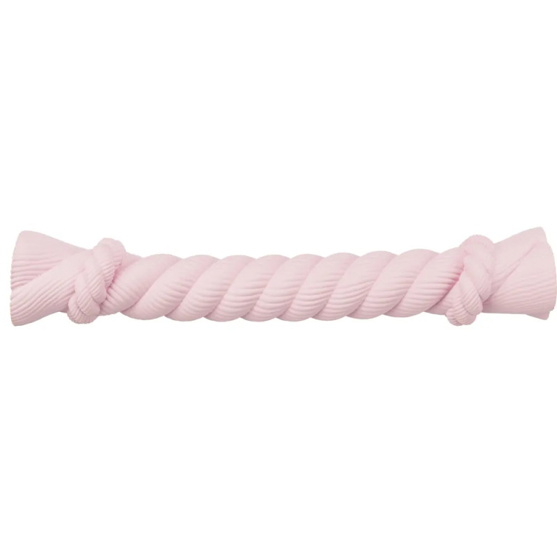 Juguete cuerda que cruje de 30 cm para perro, marca Trixie, diseño en tonos claros/rosados (varios colores)