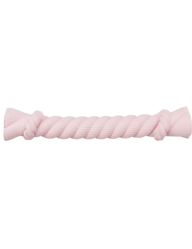 Juguete cuerda que cruje de 15 cm para perro, marca Trixie, diseño en tonos claros/rosados (varios colores)