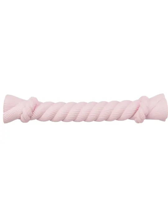 Juguete cuerda que cruje de 15 cm para perro, marca Trixie, diseño en tonos claros/rosados (varios colores)