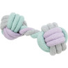 Juguete pesa de cuerda para perro de 22 cm, mezcla de algodón/poliéster, serie Junior de Trixie