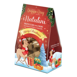 Galletas navideñas para perros Doggye Bag sabor manzana y canela 180 g