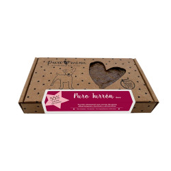 Snack artesanal para perros Puro Turrón duro de carne de pavo 60 % – cajita regalo 2