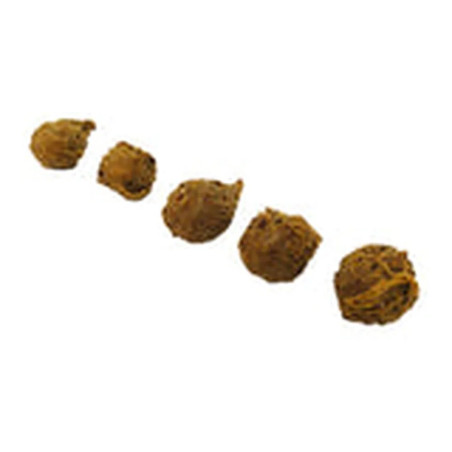 Galletas artesanales para perros Choquis de Puro Menú, formato pequeño y redondeado, elaboradas sin cereales ni aditivos.