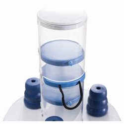 Juego de inteligencia para perros Dog Activity Gambling Tower Nivel 1 con torre interactiva y plataformas con cuerdas para ganar 2